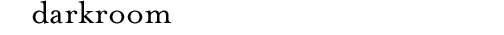 Darkroom